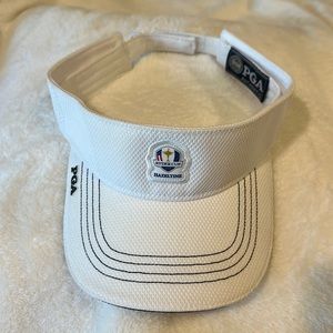 Ryder Cup Hazeltine PGA Authentic Golf Visor White